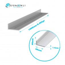 Alüminyum Köşebent 40x90x1.4mm