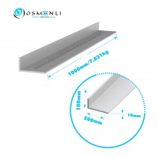 Alüminyum Köşebent 100x200x10mm